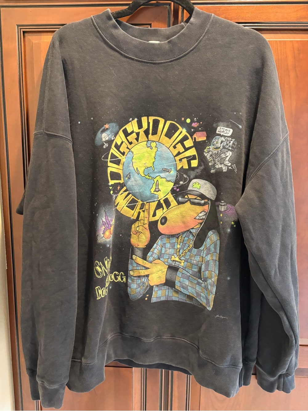 Abercrombie & Fitch Snoop Dogg Pullover Overized Sweatshirt - XL